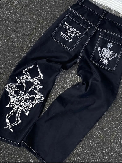 Hardfell | Jackson - casual embroidered jeans for men