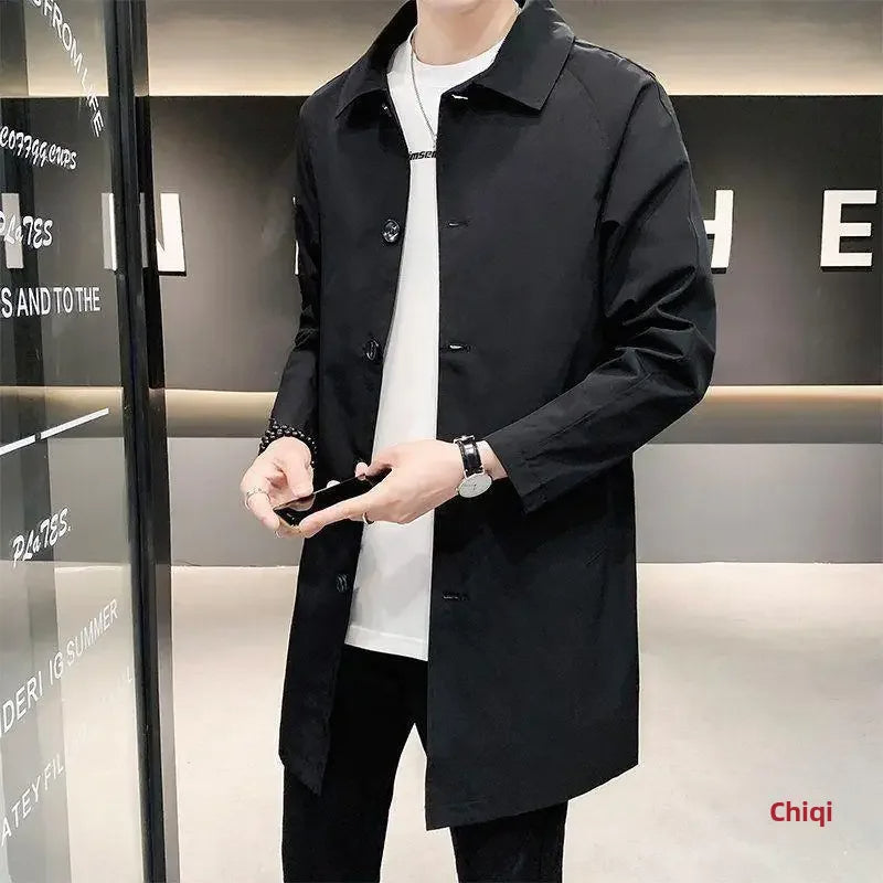 Hardfell | Casual long winter coat for men