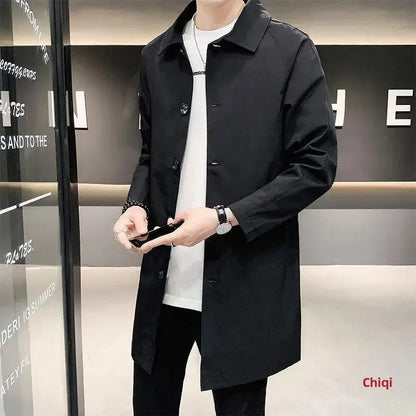 Hardfell | Casual long winter coat for men