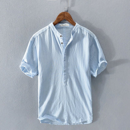 Hardfell | elegant linen shirt with collar
