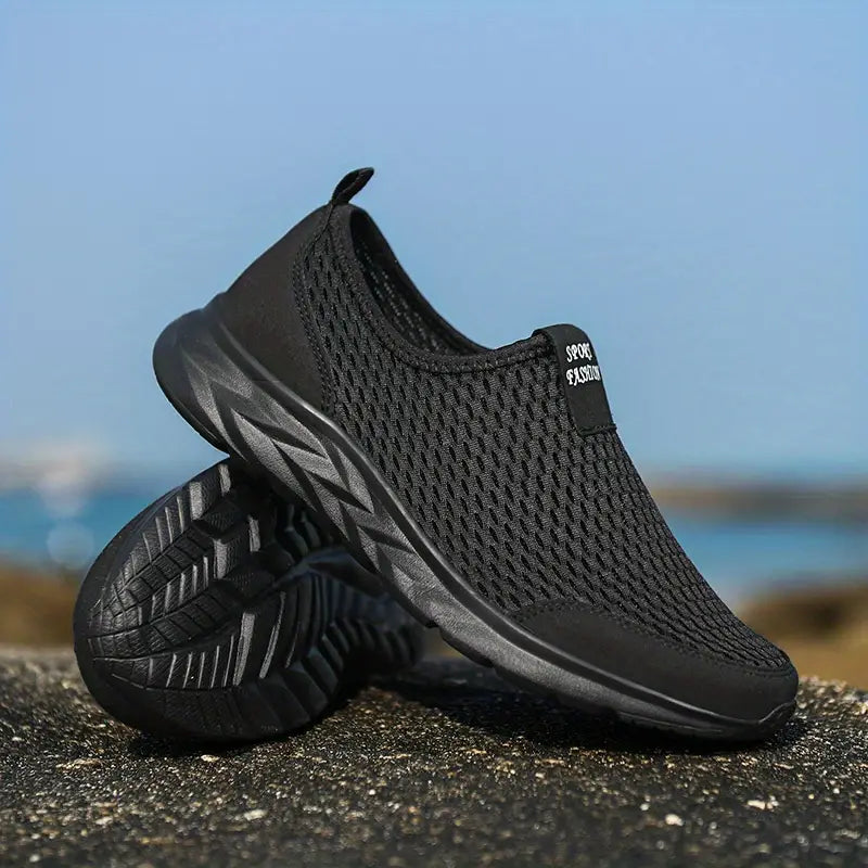 Hardfell | Breathe Easy Casual Lightweight Mesh Slip-On Walking Shoes