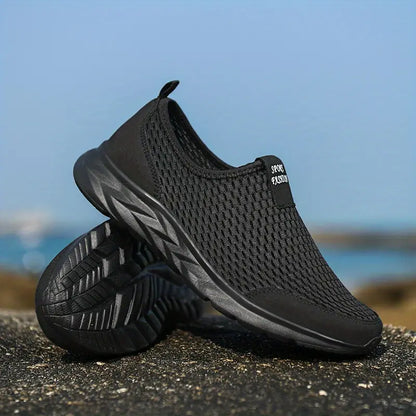Hardfell | Breathe Easy Casual Lightweight Mesh Slip-On Walking Shoes
