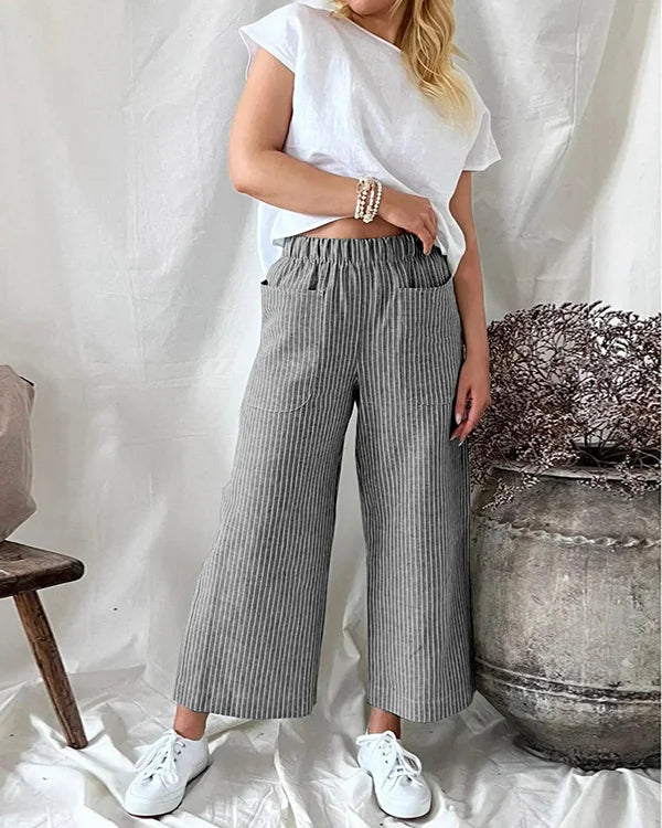 Hardfell | High quality loose linen pants for summer