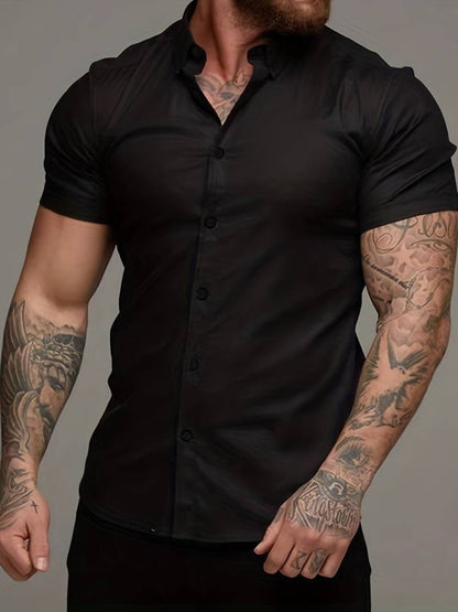 Hardfell | Oliver - casual short sleeve shirt for men