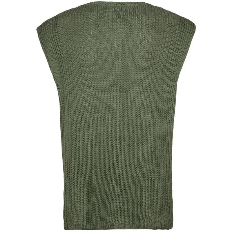 Hardfell | Abraham - sleeveless knit sweater for men