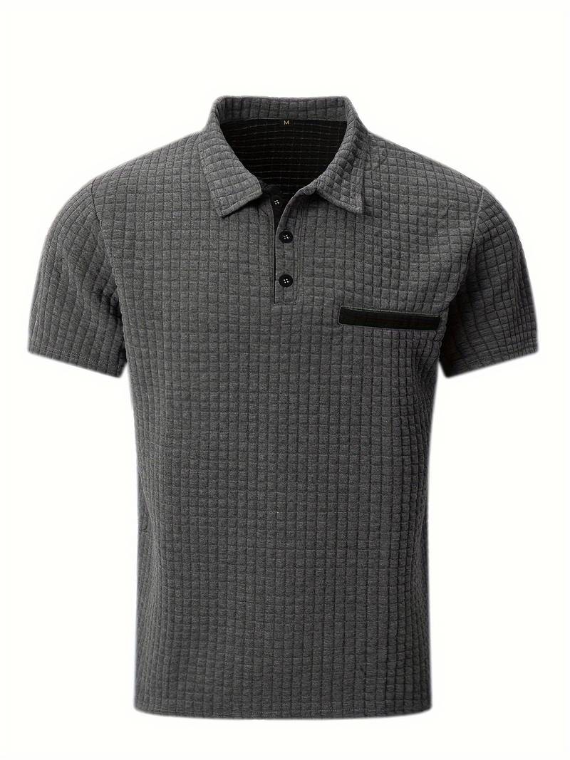 Hardfell | Daniel - short sleeve waffle shirt for men