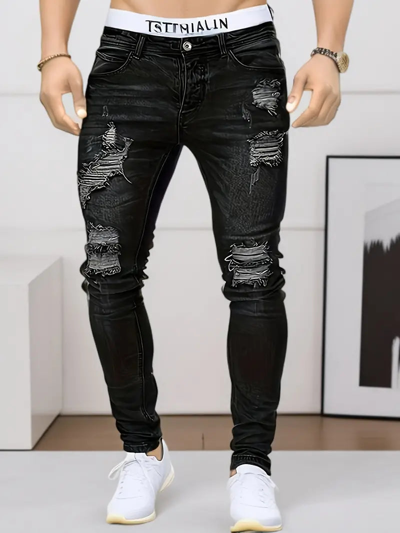 Hardfell | Gabriel - ripped, casual ripped jeans for men