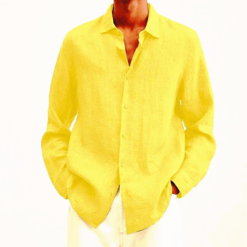 Hardfell | Elegant men's linen shirt - lightness meets versatility