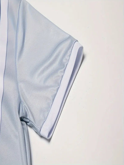 Hardfell | Daniel - casual, short-sleeved top with zipper