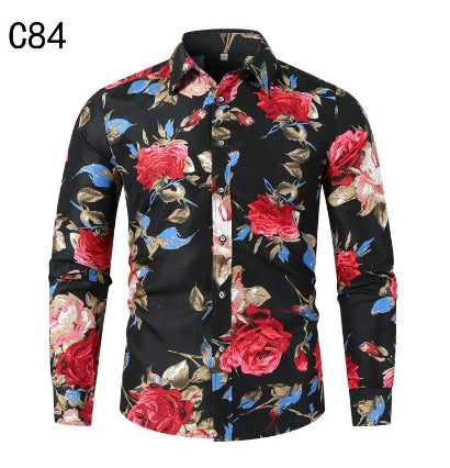 Hardfell | Men's floral shirt