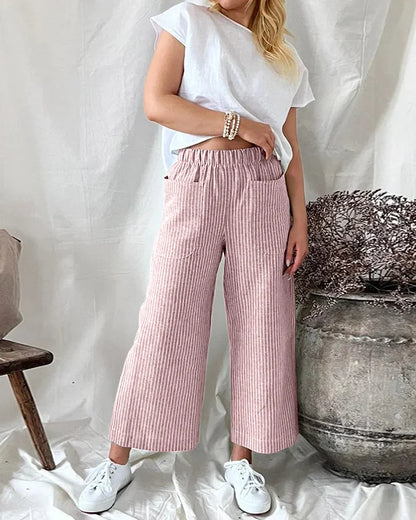 Hardfell | High quality loose linen pants for summer