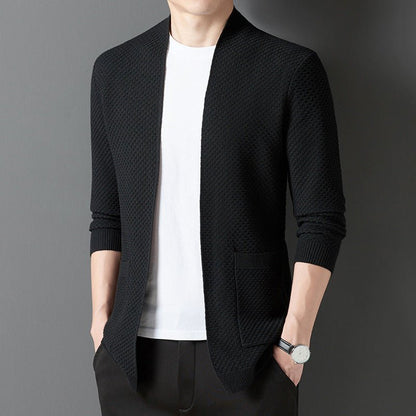 Hardfell | Harrington cardigan with crest