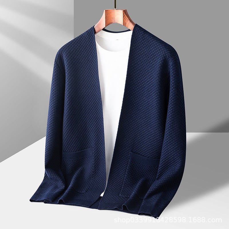 Hardfell | Harrington cardigan with crest
