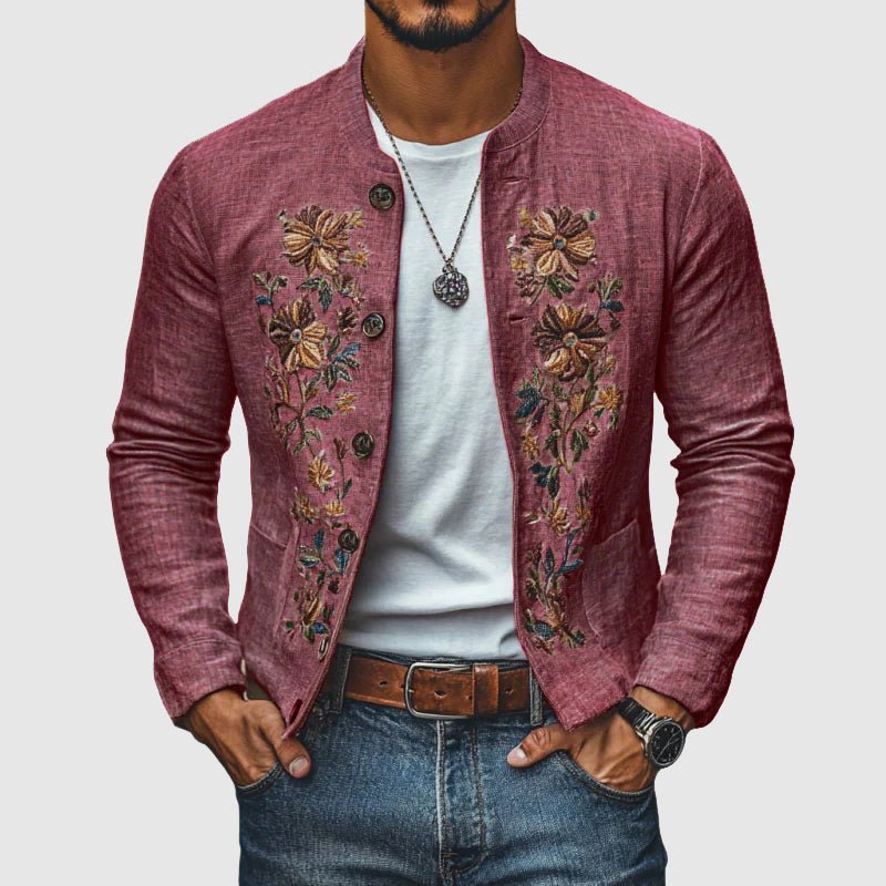 Hardfell | d'Azur linen jacket by Victor Duval