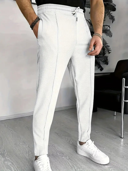 Hardfell | Renzo - men's waffle drawstring sweatpants