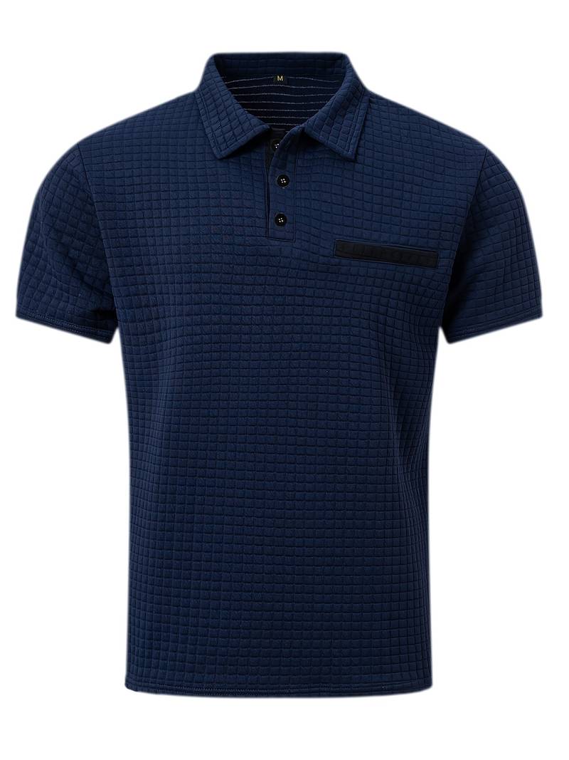 Hardfell | Daniel - short sleeve waffle shirt for men
