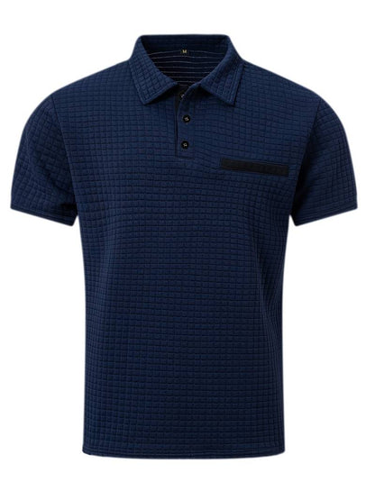 Hardfell | Daniel - short sleeve waffle shirt for men