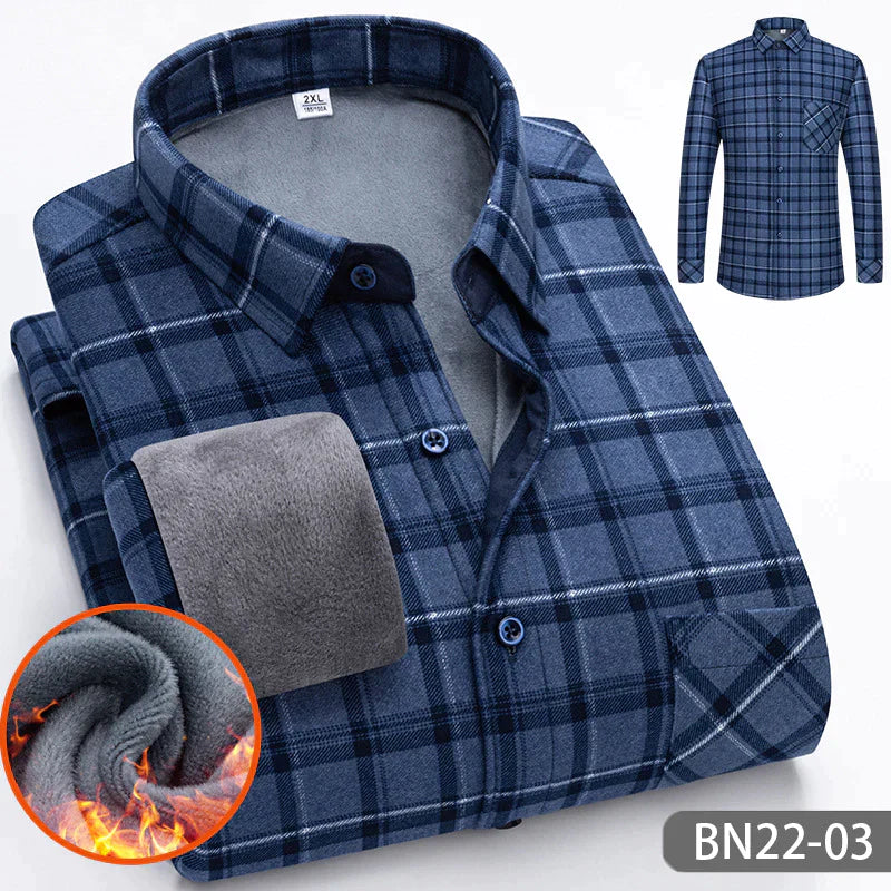Hardfell | Casual, thick, warm men's shirt for fall and winter