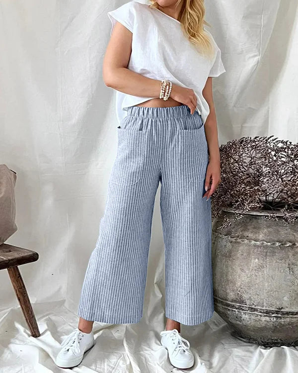 Hardfell | High quality loose linen pants for summer
