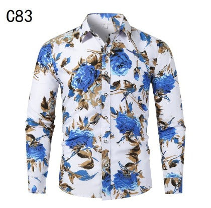 Hardfell | Men's floral shirt