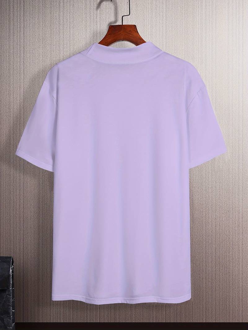 Hardfell | Caleb - elegant t-shirt with high collar