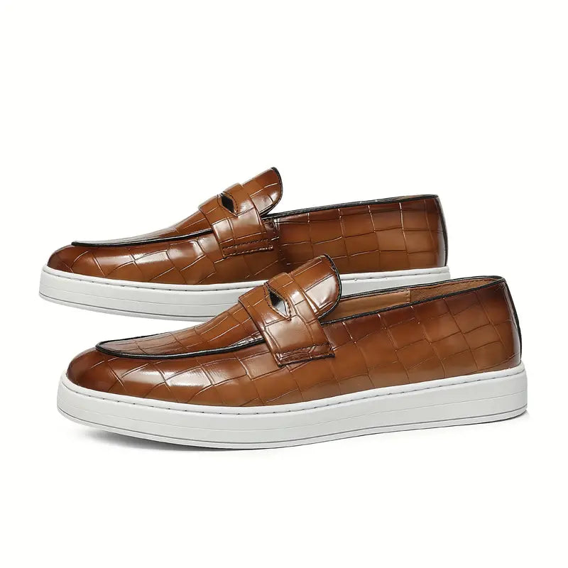 Hardfell | Wyatt - slip-on shoes with casual pattern