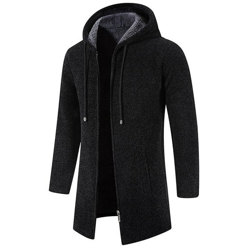 Hardfell | Wool jacket with hood for men