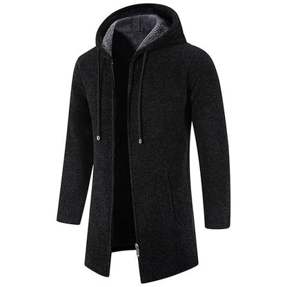 Hardfell | Wool jacket with hood for men