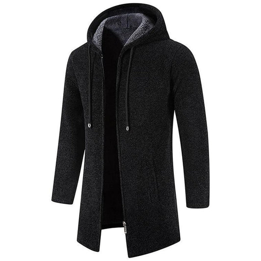 Hardfell | Wool jacket with hood for men
