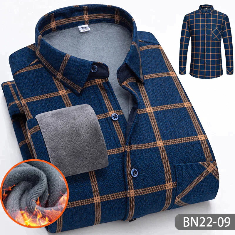 Hardfell | Casual, thick, warm men's shirt for fall and winter