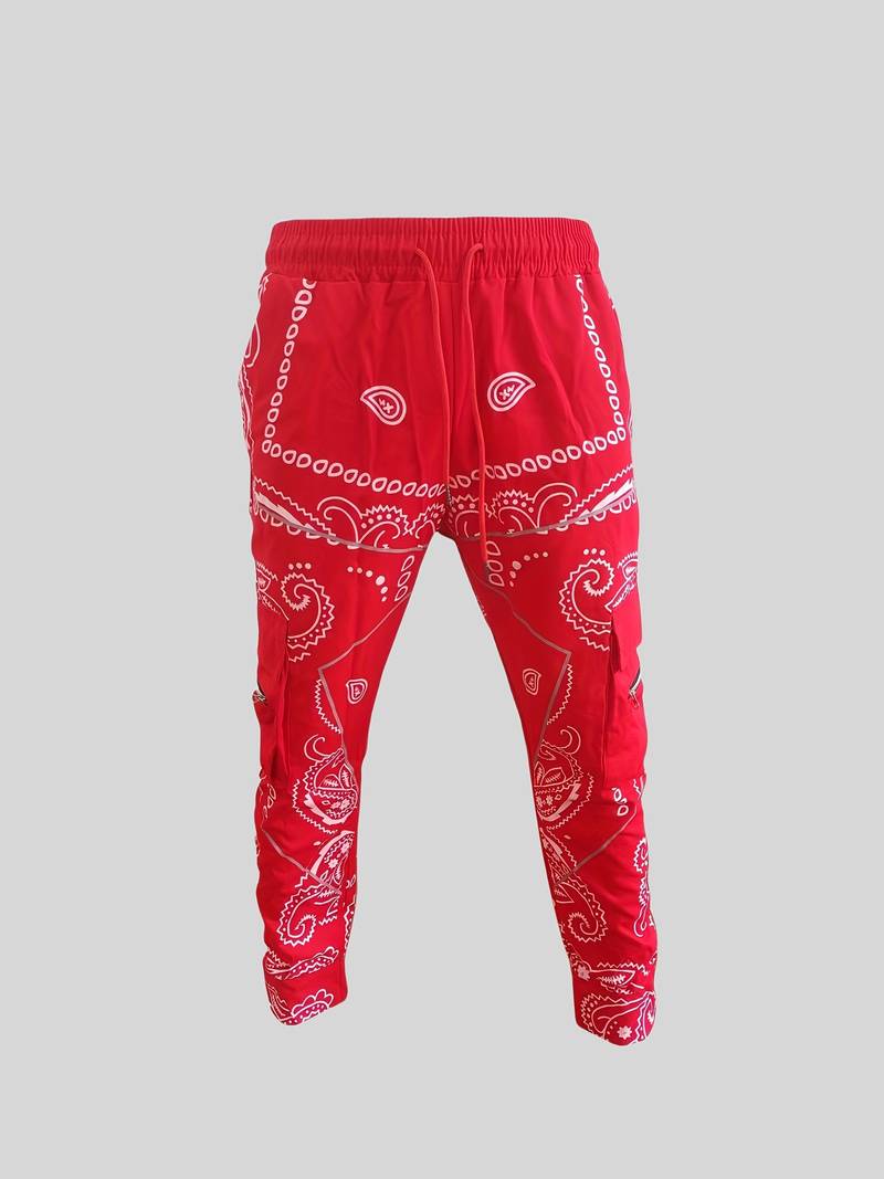 Hardfell | Jacob - cargo pants with pattern print for men