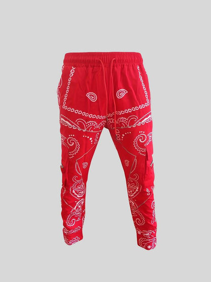 Hardfell | Jacob - cargo pants with pattern print for men