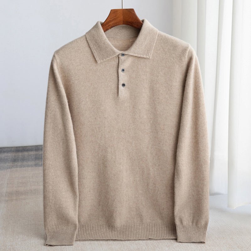 Hardfell | Clark knitted polo sweater