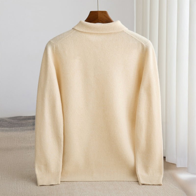 Hardfell | Clark knitted polo sweater