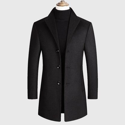 Hardfell | Clark Signature wool coat