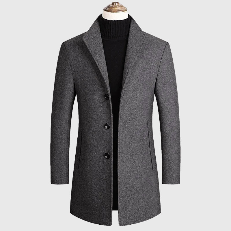 Hardfell | Clark Signature wool coat