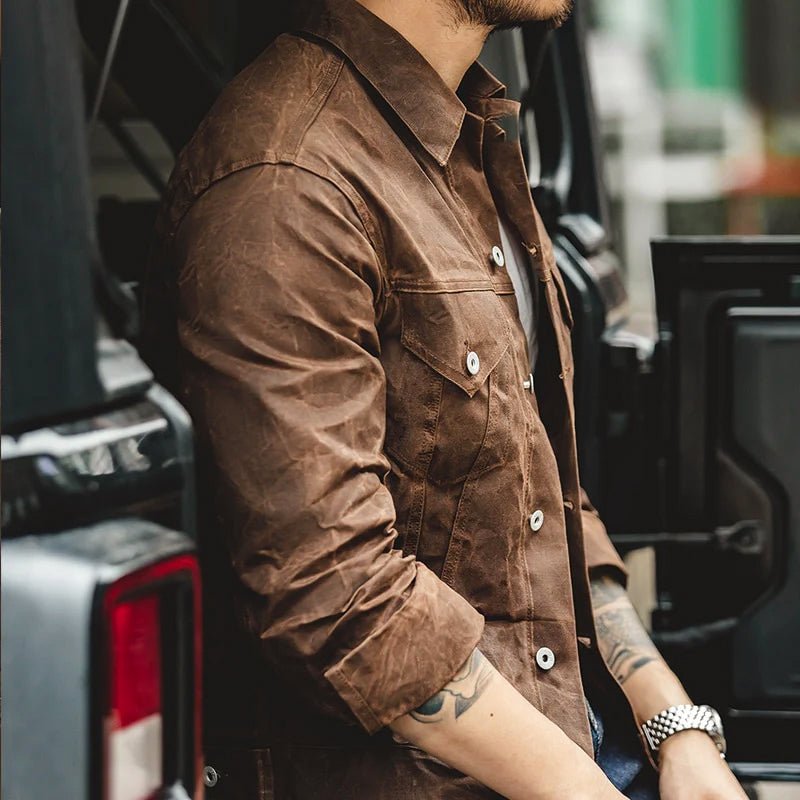 Hardfell | Clark Tin Cloth Waxed Jacket