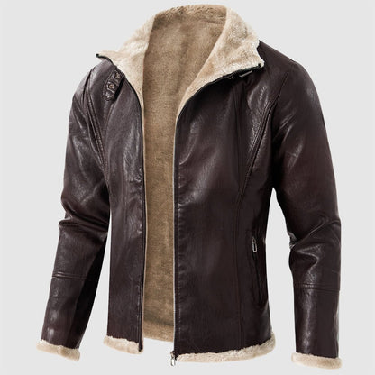 Hardfell | Clark Winter leather jacket