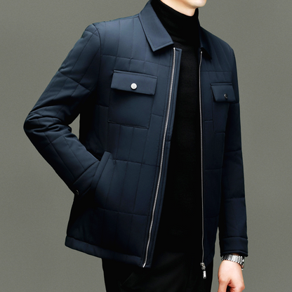 Hardfell | Monogram quilted jacket