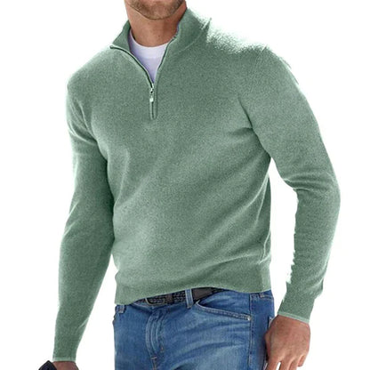 Hardfell | Tobias - pullover with zipper for men