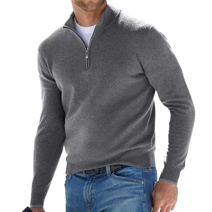 Hardfell | Tobias - pullover with zipper for men