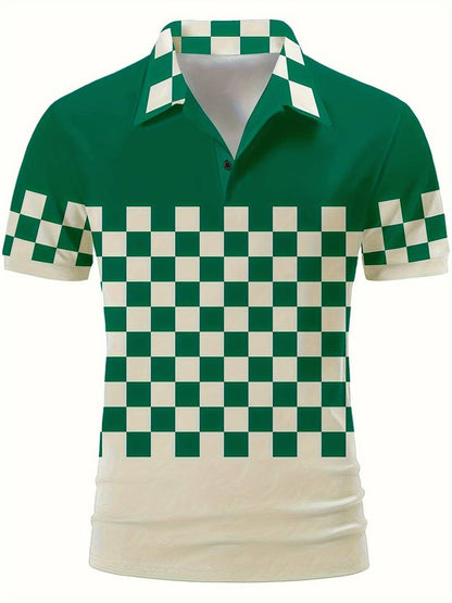 Hardfell | Isaac - breathable plaid short sleeve shirt