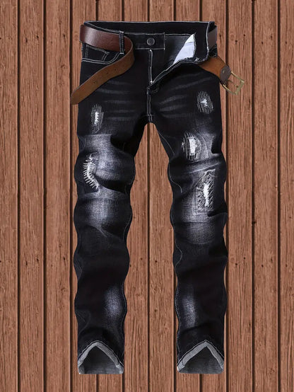 Hardfell | Oliver - casual, ripped skinny jeans