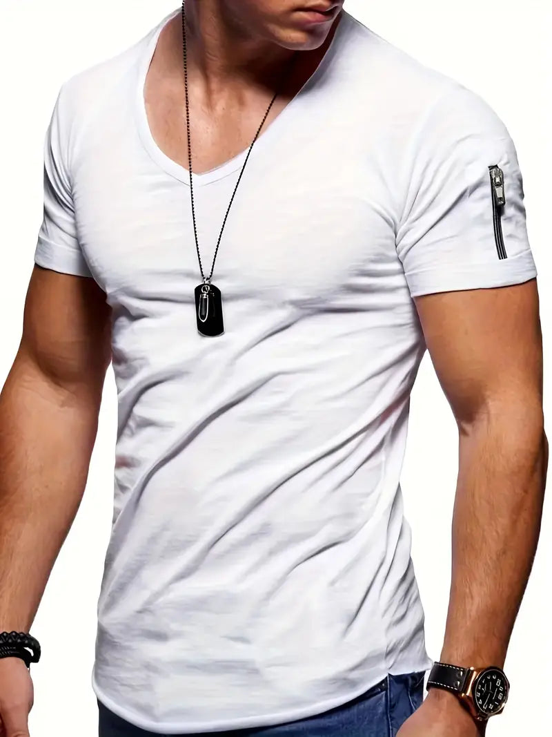 Hardfell | Loose-fit men's T-shirt with V-neck