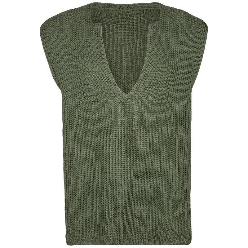Hardfell | Abraham - sleeveless knit sweater for men