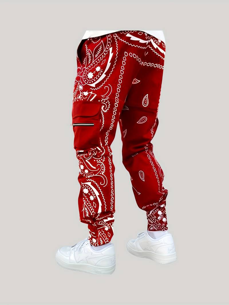 Hardfell | Jacob - cargo pants with pattern print for men