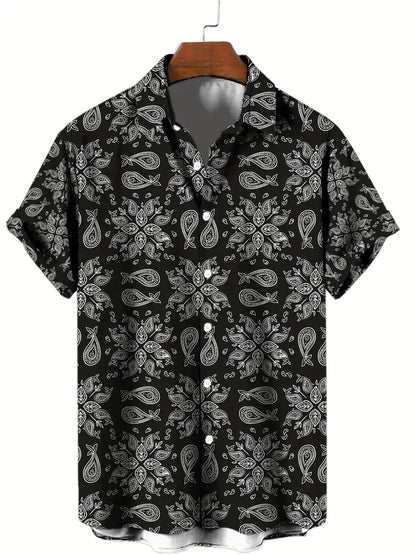 Hardfell | hawaii-style t-shirt for men
