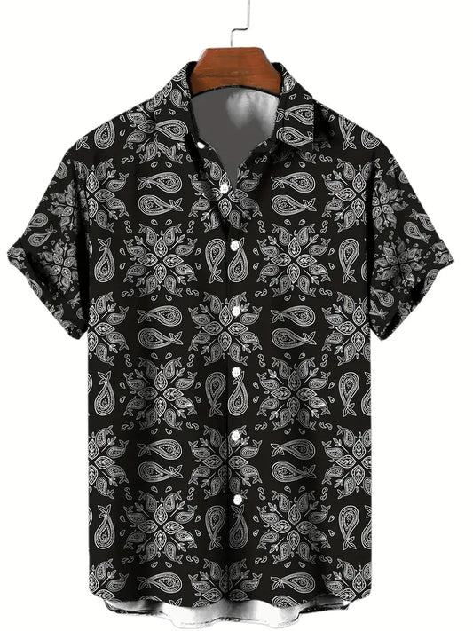 Hardfell | hawaii-style t-shirt for men