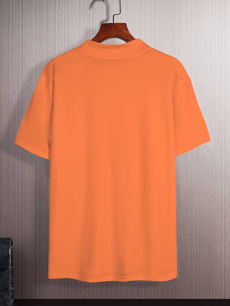 Hardfell | Caleb - elegant t-shirt with high collar
