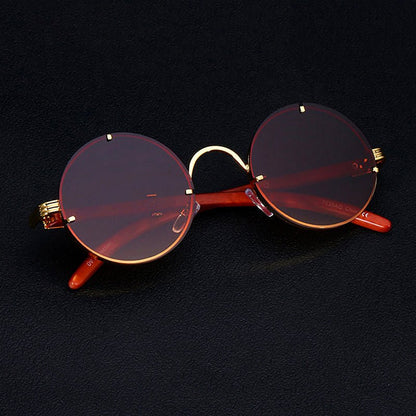Hardfell | Retro round sunglasses